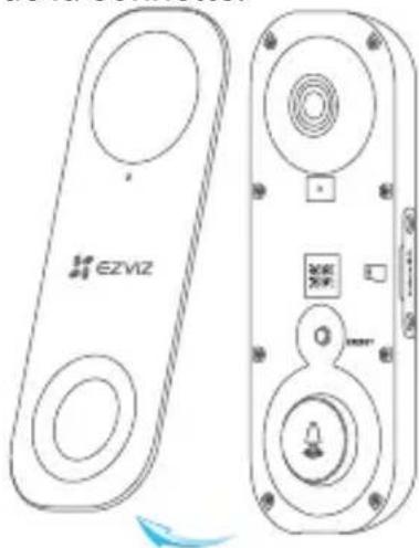 EZVIZ DB1C Kit - Configuration de la sonnette Ajoutez votre sonnette à l'application EZVIZ - 1