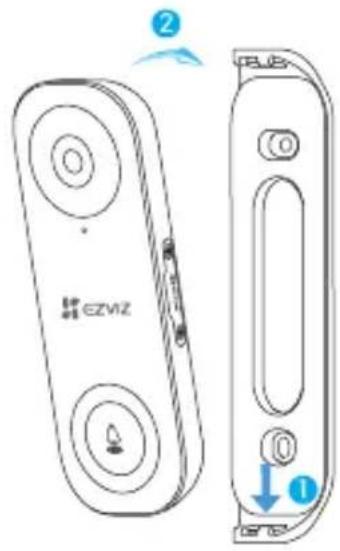 EZVIZ DB1C Kit - Installation de la sonnette - 6