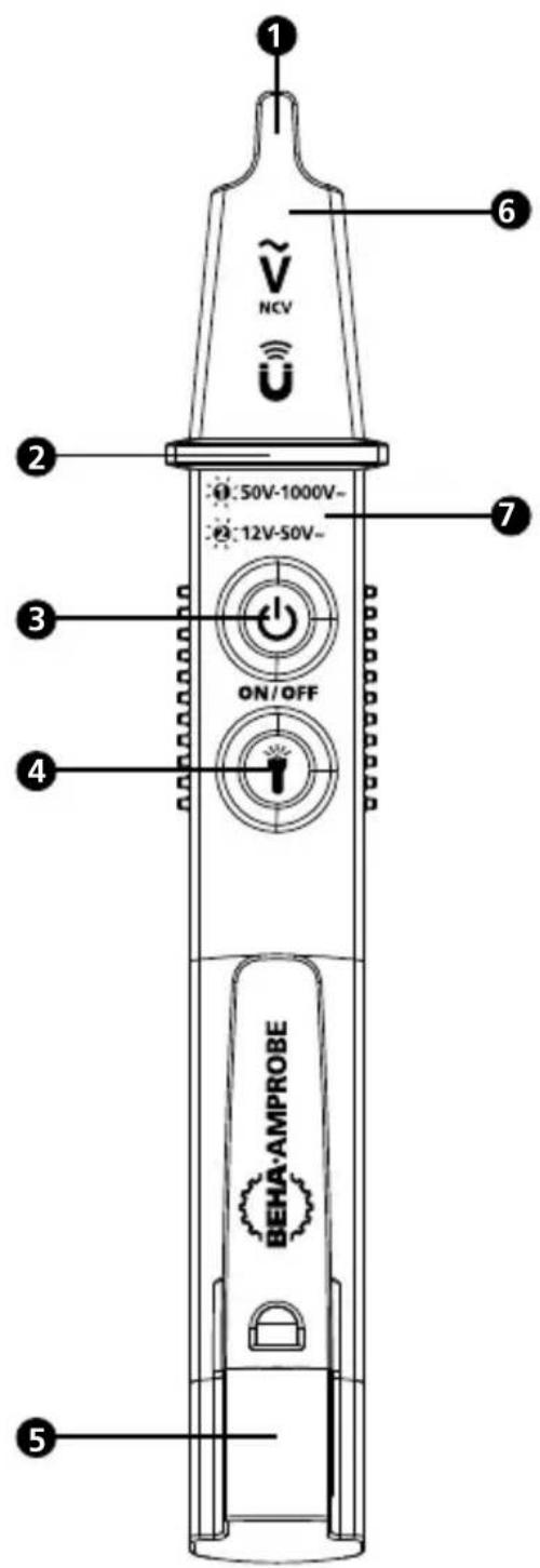 Beha-Amprobe NCV1030EUR - Reparaciones y sustituciones no cubiertas por la garantía - Europa - 1