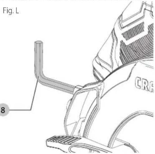 Craftsman CMES510 - Almacenamiento de la Llave (Fig. L) - 1