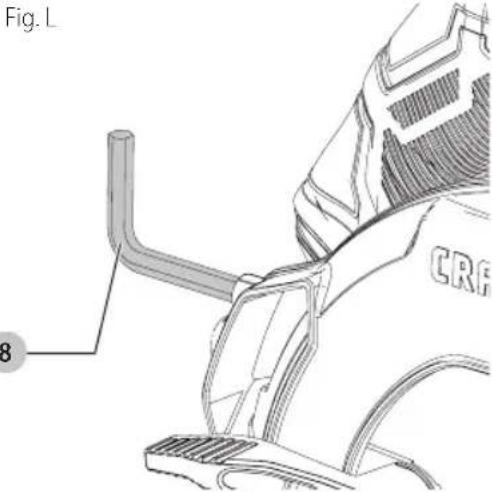 Craftsman CMES510 - Stockage de clé (Fig. L) - 1