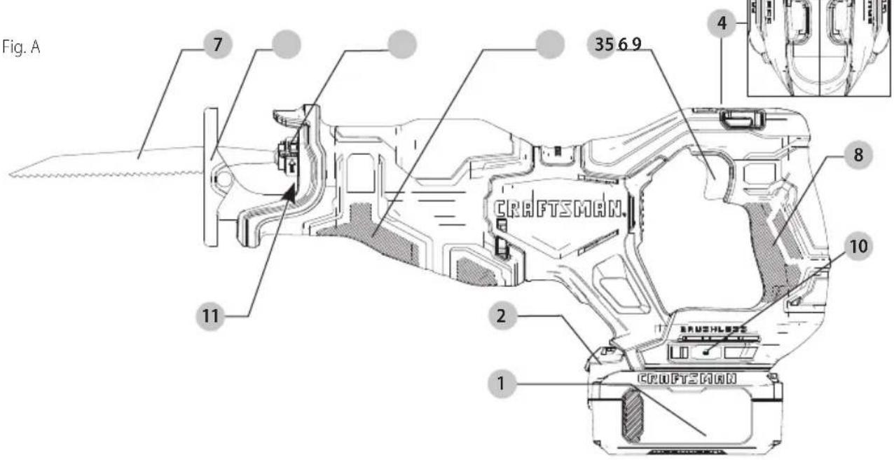 Craftsman CMCS350 - 1