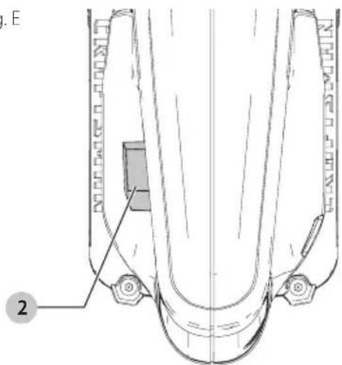 Craftsman CMCS300 - Lock-Off Button (Fig. E, F) - 1
