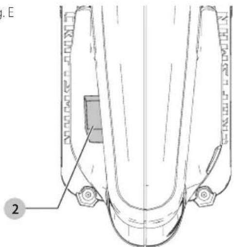 Craftsman CMCS300 - Mécanisme de verrouillage (Fig. E, F) - 1