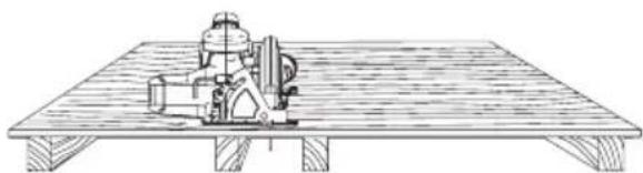 Craftsman CMCS500 - Supporting Large Panels/Securing Workpiece (Fig. D-G) - 2