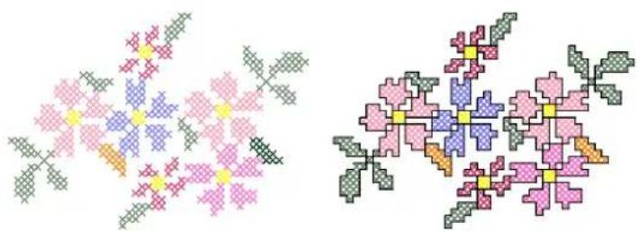 BERNINA Embroidery Software 9 Creator - Broderie au point de croix - 1