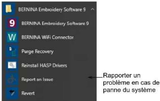 BERNINA Embroidery Software 9 Creator - Rapporteur d'information - 2