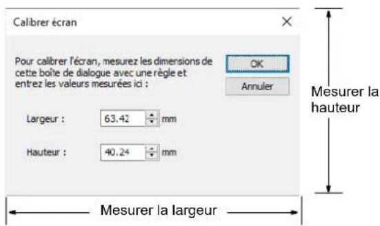 BERNINA Embroidery Software 9 Creator - Calibrage d'écran - 1