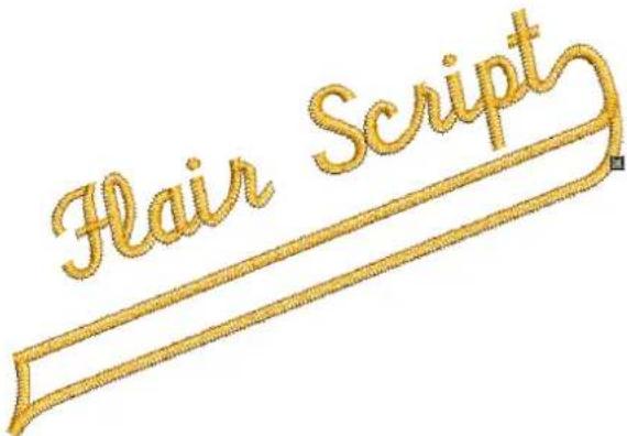 BERNINA Embroidery Software 9 Creator - Polices fantaisie - 2