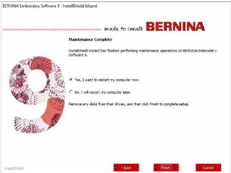 BERNINA Embroidery Software 9 Creator - Pour installer le logiciel ... - 3