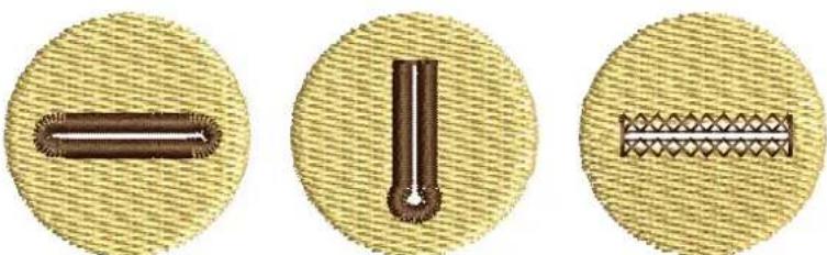 BERNINA Embroidery Software 9 Creator - Faire des boutonnières - 1