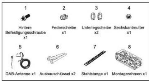 MUSE M1229 DAB - INHALT DER VERPACKUNG - 1