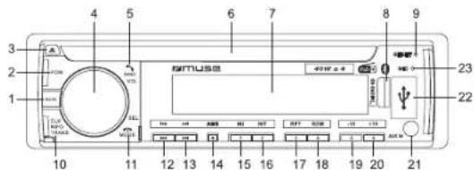 MUSE M1229 DAB - INSTALLATION - 2