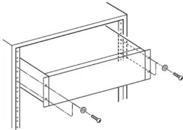 TASCAM MZ223 - RACK-MOUNTING THE UNIT - 1
