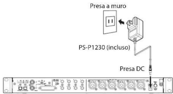 TASCAM SERIES 8p Dyna - Collegamento dell'alimentazione - 1