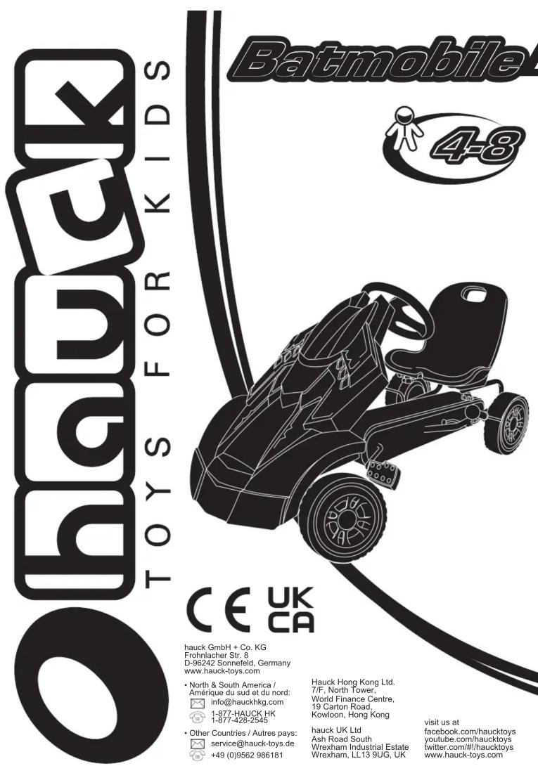 HAUCK Batmobile - CAUTION: - 8