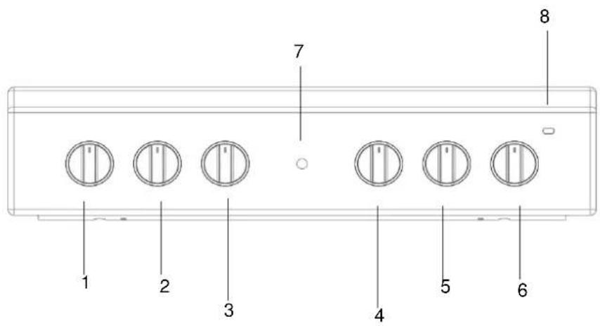 INDESIT IS5E4KHWMEA - PANNEAU DE COMMANDES - 1