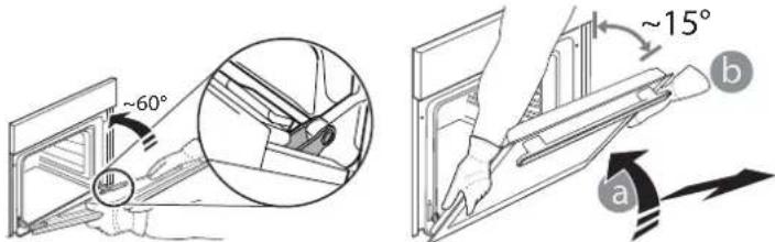 INDESIT IS5E4KHWMEA - REMOVING AND REFITTING THE DOOR - 2