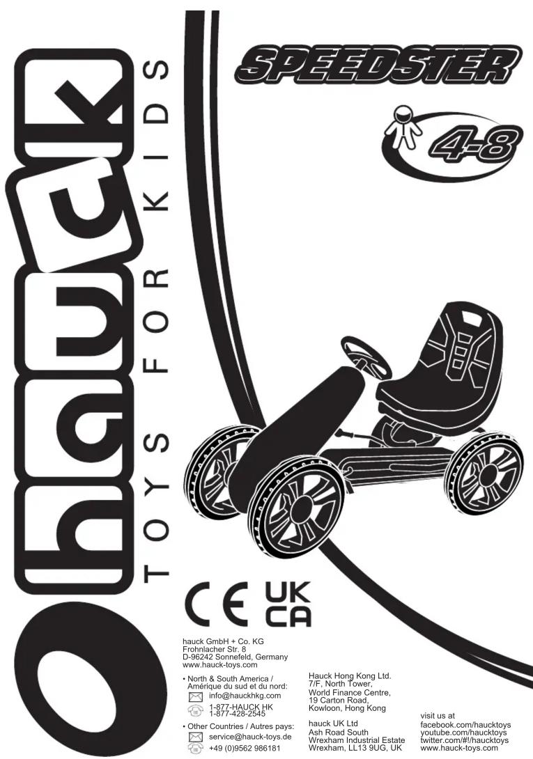 HAUCK Speedster - CALL OR EMAIL US FIRST APPELEZ OU ENVOYEZ NOUS UN COURRIEL D'ABORD - 8