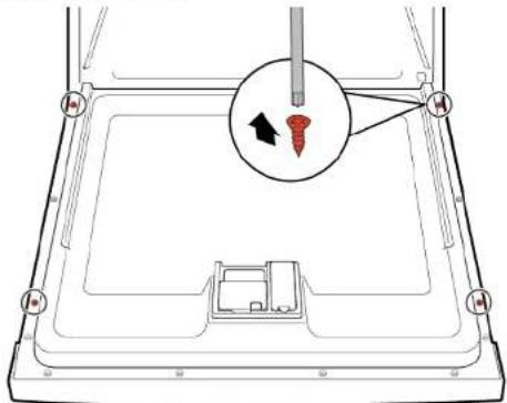 BOSCH SMI8YBS01D - A külso ajto eltavolitasa - 2
