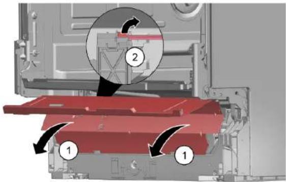 Profilo BMA5102EV - Odstranění zásuvkové desky v základně - 2