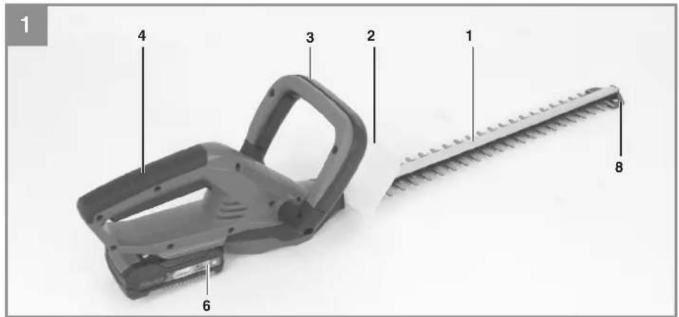 EINHELL GCCH 1846 Li Kit - 1