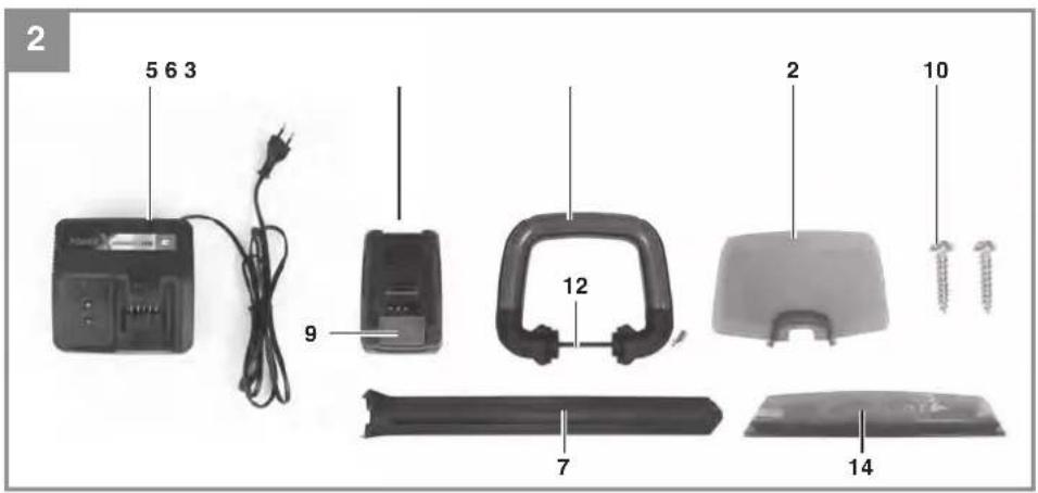 EINHELL GCCH 18551 Li Kit - 2