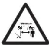 STIGA HT 500e Kit - VEILIGHEIDSSIGNALEN - 7