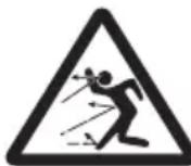 STIGA HT 500e Kit - VYSTRAZNÉ SYMBOL - 4