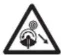 STIGA BC 900e B - DANGER DE PROJECTIONS - 2