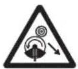 STIGA BC 700e B - KEEP BYSTANDERS AWAY! - 1