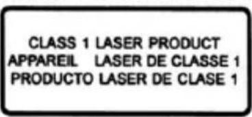 BIGBEN TWIN12CD - CLASS 1 LASER PRODUCT - 1