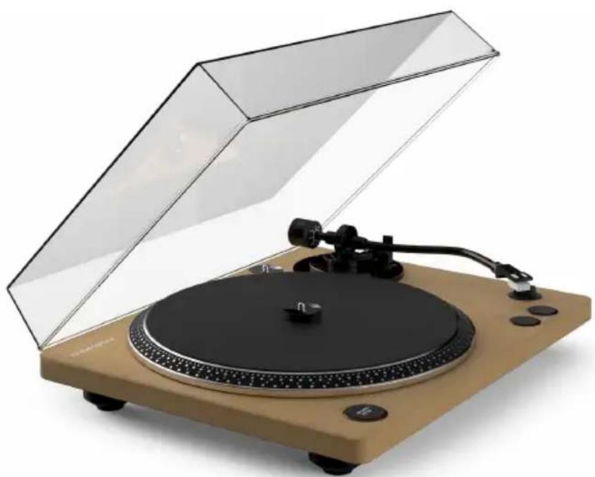 THOMSON TT450BT - ANALOGER PLATTENSPIELER MIT EINGEBAUTEM PHONO-VORVERSTÄRKER - 1