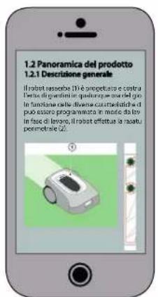 STIGA A 5000 - INSTRUCTIONS POUR LA LECTURE SUR SMARTPHONE - 1