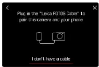 LEICA M11 - PAR LE « LEICA FOTOS CABLE » (uniquement pour les iPhones) - 2