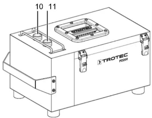 TROTEC PD200 - Utilisation - 1