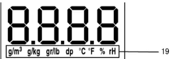 TROTEC T260 - Configuration de l'affichage de l'humidité - 1