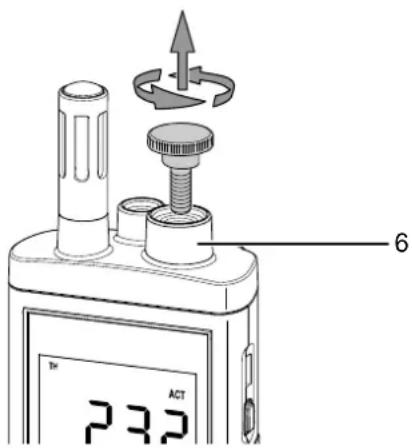 TROTEC T260 - Indication : - 1