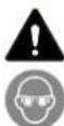 TROTEC PPLS 10800 - Avertissement relatif aux blessures des mains - 1