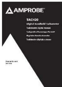 Amprobe TACH20 - 7