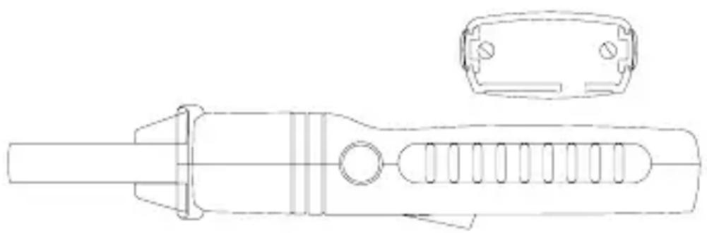 Amprobe ACD20SW - Sostituzione della pila - 1