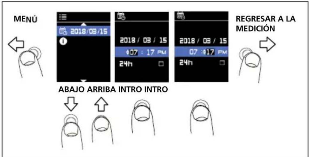 Amprobe IRC120 - Fecha y hora - 1