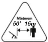 STIGA BL 980 R - GEFAHR UMHERFLIEGENDER - 1