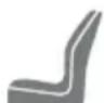 STIGA Tornado 598e - Transmission engagement / disengagement lever icon - 1