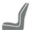 STIGA Tornado 598e - Transmission engagement / disengagement lever icon - 1