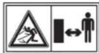 STIGA Tornado 598e - PERICOL DE EJECTARE A OBJECTELOR - 1