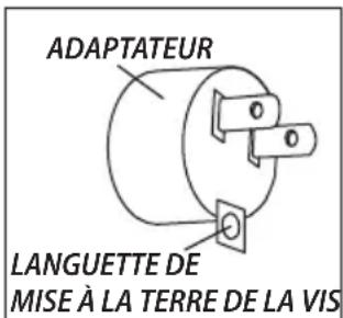 Craftsman CMXEVBCV1660L - INSTRUCTIONS DE MISE À LA TERRE - 3
