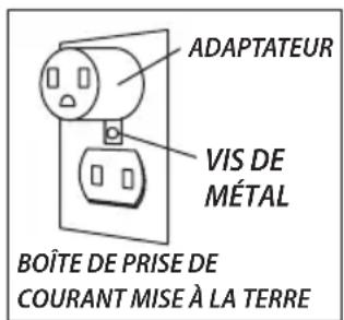 Craftsman CMXEVBCV1660L - INSTRUCTIONS DE MISE À LA TERRE - 2