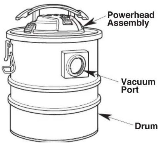 Craftsman CMXEVBE17585 - Powerhead Assembly (Figs. E & F) - 1