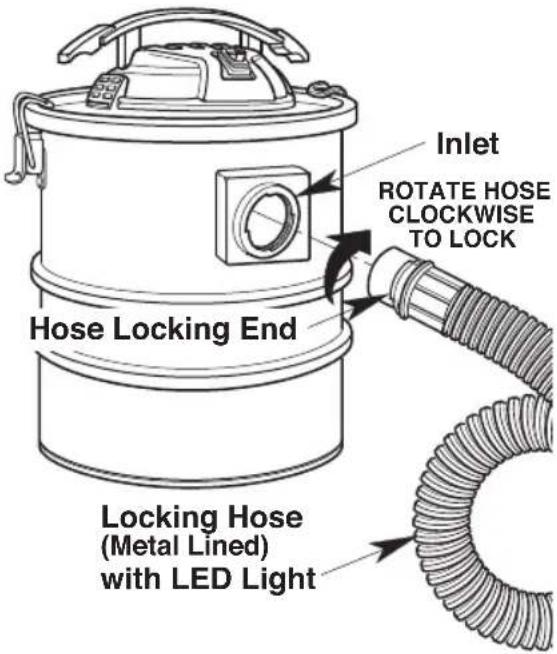Craftsman CMXEVBE17585 - Insert Locking Hose (Fig. H) - 1